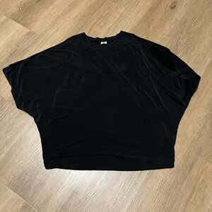 & other stories Black Women's Top with split arms and boxy Top